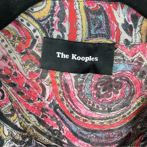 The Kooples Multicolor Paisley Blouse - Picture 5 of 11